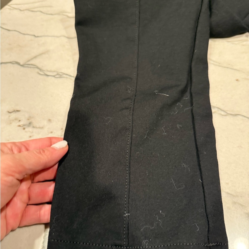 Anne Klein Black Pull On Ponte Riding Pants Stretch Comfort Waist XL - Picture 9 of 16